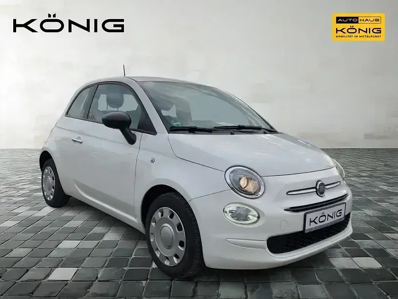 Gebraucht Fiat 500 Basis 70 PS (51 kW) 2023 Weiß Kleinwagen