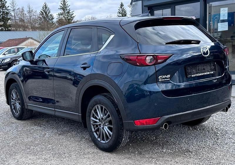 Gebraucht Mazda CX-5 Exclusive-Line 150 PS (110 kW) 2017 Blau SUV