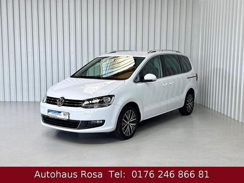 Gebraucht VW Sharan Allstar 150 PS (110 kW) 2016 Weiß Van / Kleinbus