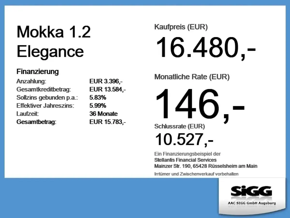 Gebraucht Opel Mokka Elegance 101 PS (74 kW) 2024 Lack weiss SUV