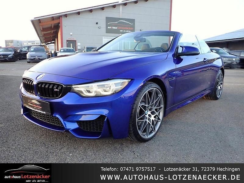 Blau Gebraucht 2020 BMW M4 Cabriolet Competition Edition Cabrio | 59.990 € (Fairer Preis) - Bild 1/4