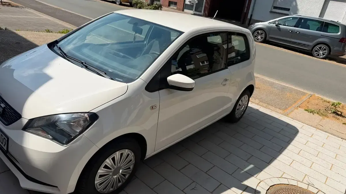 Gebraucht Seat Mii 60 PS (44 kW) 2012 Weiß Kleinwagen
