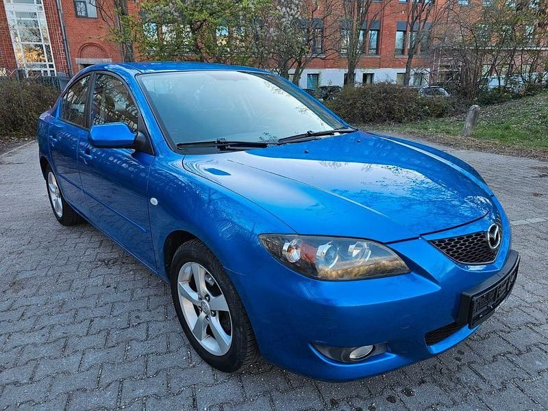 Brugt Mazda 3 Active 105 HK (77 kW) 2004 Blå Sedan