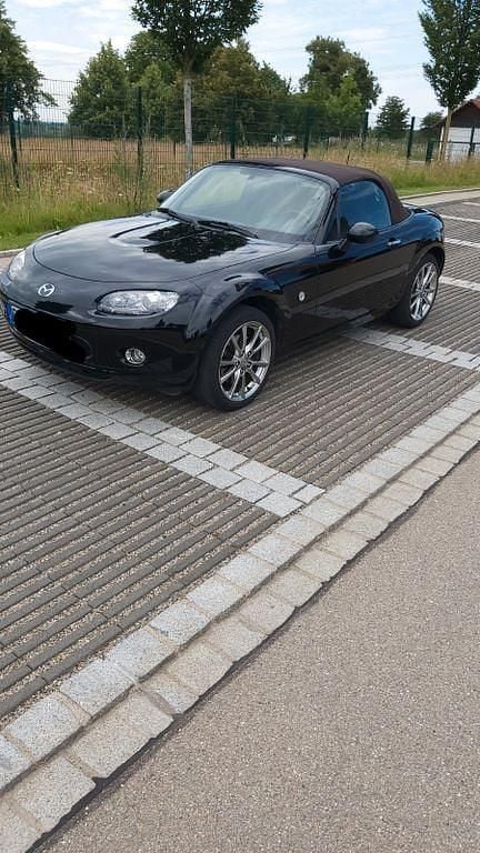 Gebraucht Mazda MX5 126 PS (92 kW) 2008 Schwarz Cabrio