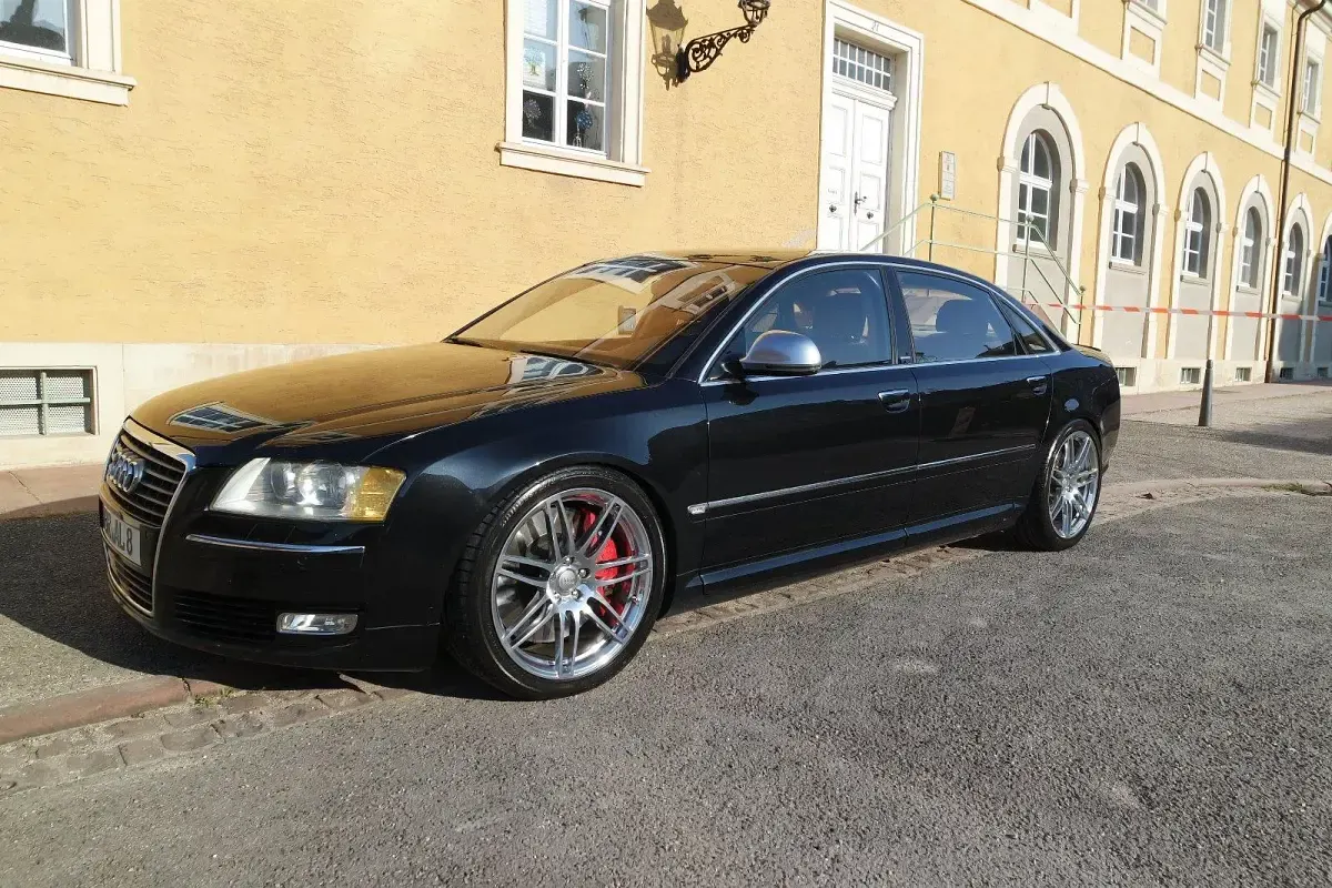Gebraucht Audi A8 Business 2007 Schwarz Limousine