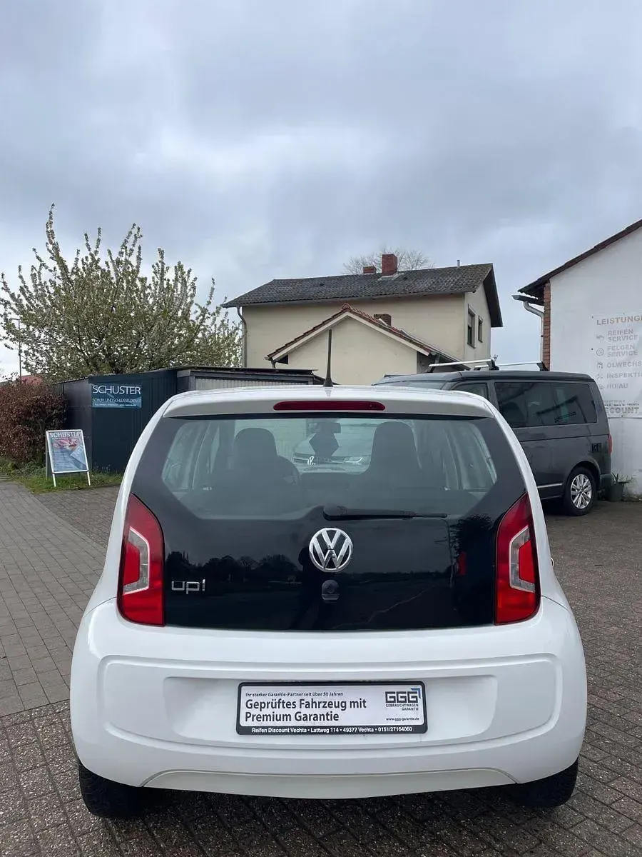 Gebraucht VW up! move up! 60 PS (44 kW) 2013 Weiß Kleinwagen