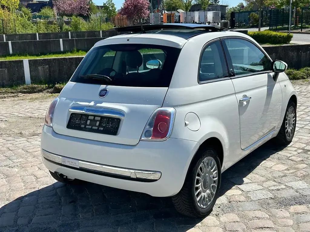 Gebraucht Fiat 500 69 PS (50 kW) 2009 Weiß Cabrio
