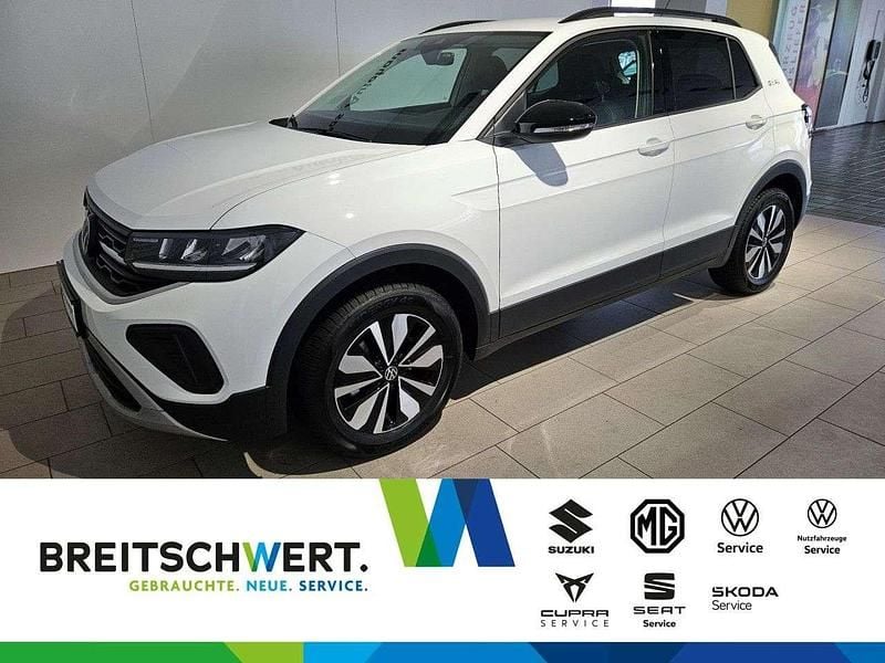 Pure white Gebraucht 2025 VW T-Cross Goal SUV | 26.950 € (Guter Preis) - Bild 1/4