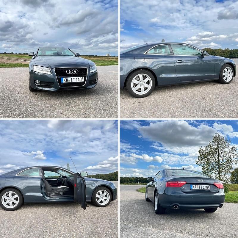 Grau Gebraucht 2008 Audi A5 Coupé | 13.000 € (Teuer) - Bild 1/4