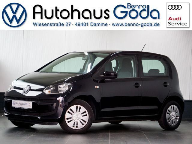 Gebraucht VW up! move up! 60 PS (44 kW) 2016 Schwarz Kleinwagen