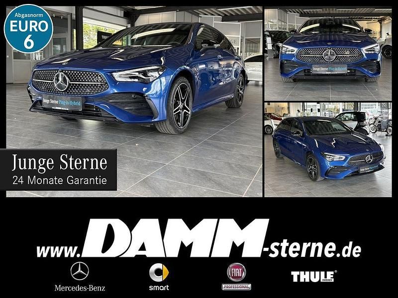Spektralblau Gebraucht 2024 Mercedes CLA250e Shooting Brake AMG line Kombi | 36.570 € (Etwas zu teuer) - Bild 1/4