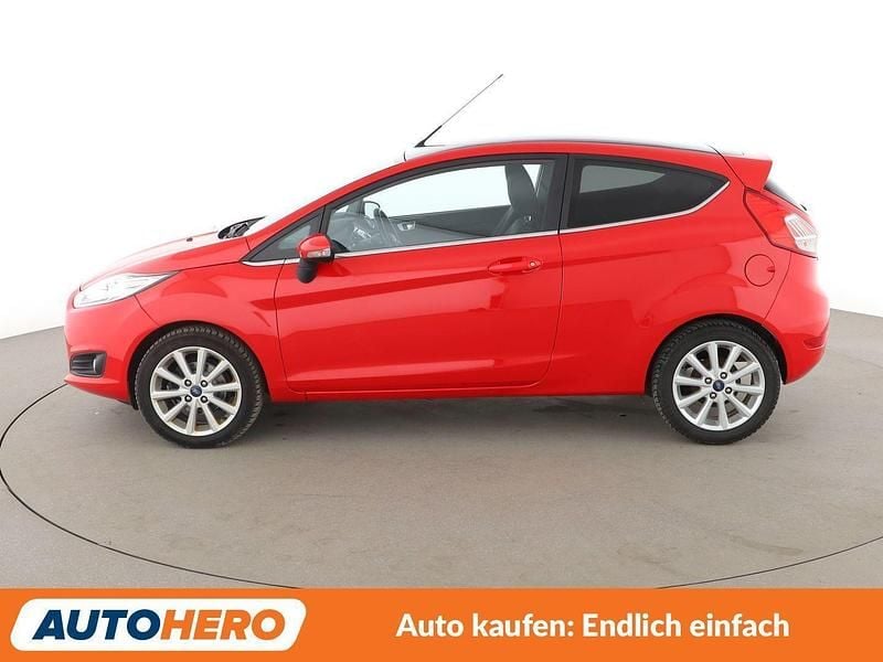 Gebraucht Ford Fiesta Titanium 140 PS (102 kW) 2017 Rot Kleinwagen
