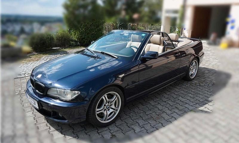 Blau Gebraucht 2003 BMW 330 Performance Cabrio | 7.700 € (Superpreis) - Bild 1/4