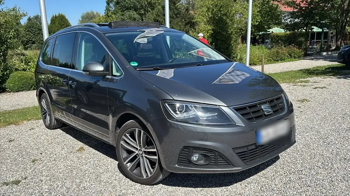 Gebraucht Seat Alhambra FR-Line 184 PS (135 kW) 2016 Grau Van / Kleinbus