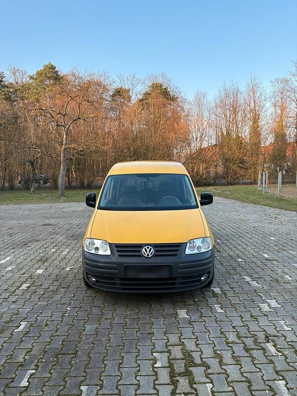 Gebraucht VW Caddy 69 PS (50 kW) 2009 Gelb Van / Kleinbus