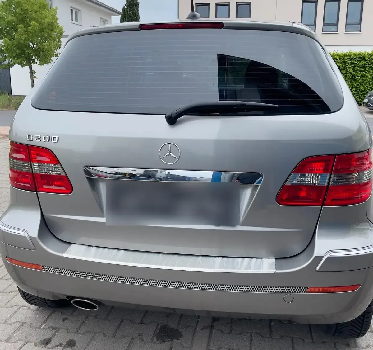 Gebraucht Mercedes B200 136 PS (100 kW) 2007 Grau Van / Kleinbus