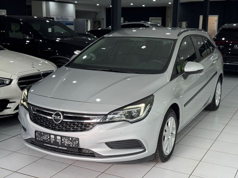 Silber Gebraucht 2019 Opel Astra Edition Kombi | 9.990 € (Guter Preis) - Bild 1/4