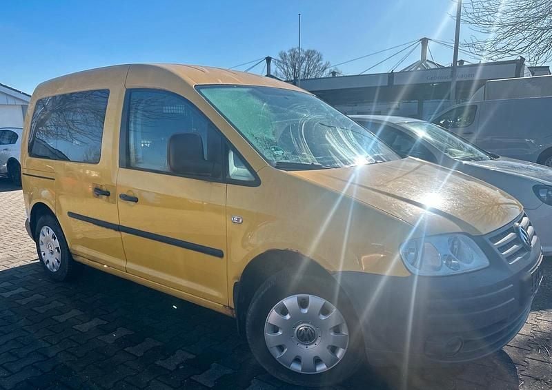 Gebraucht VW Caddy 69 PS (50 kW) 2007 Gelb Van / Kleinbus