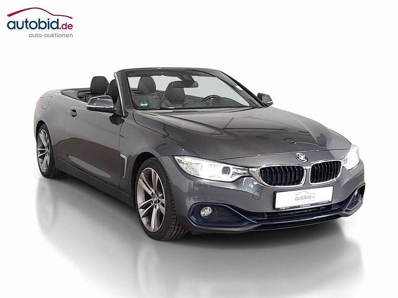 Gebraucht BMW 420 Cabriolet Sport Line 184 PS (135 kW) 2017 Grau Cabrio