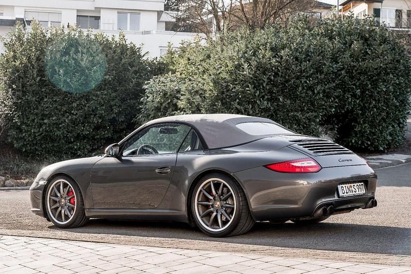 Grau Gebraucht 2008 Porsche 911 Carrera S Cabriolet Cabrio | 69.950 € - Bild 1/4