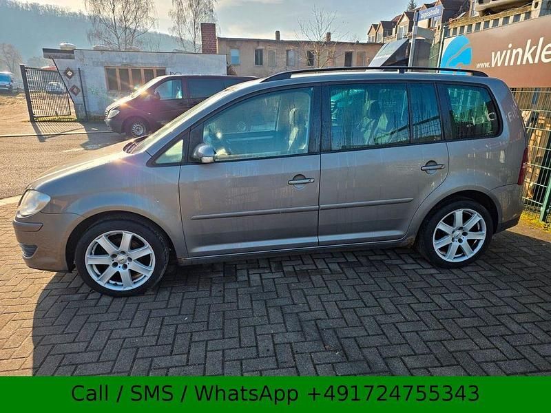 Gebraucht VW Touran Trendline 105 PS (77 kW) 2007 Grau Van / Kleinbus