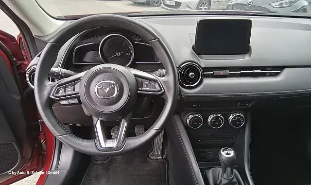 Gebraucht Mazda CX-3 Sports-Line 121 PS (88 kW) 2019 Magmarot metallic (metallic) SUV