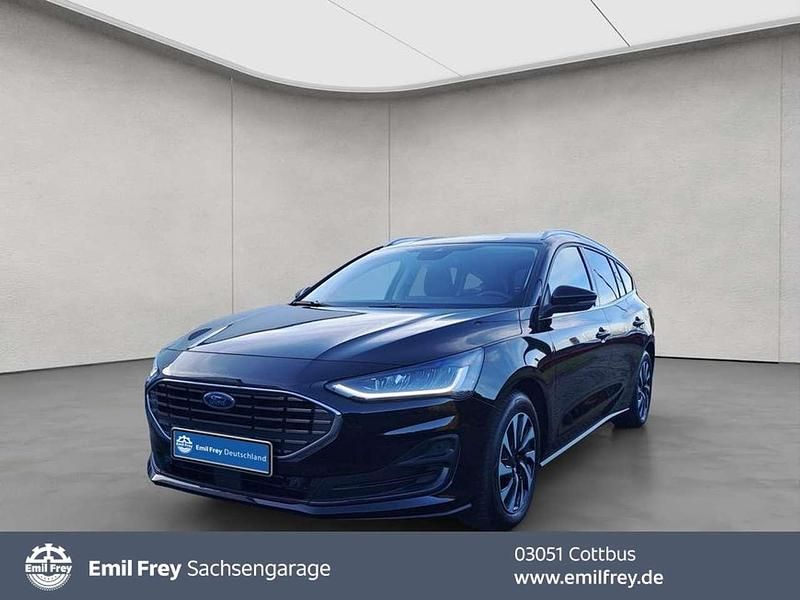 Agate black metallic Gebraucht 2024 Ford Focus Titanium Kombi | 21.440 € (Fairer Preis) - Bild 1/4