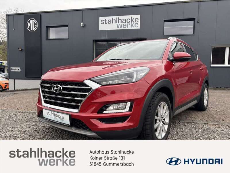 Fiery red Gebraucht 2019 Hyundai Tucson Style SUV | 20.990 € (Fairer Preis) - Bild 1/4
