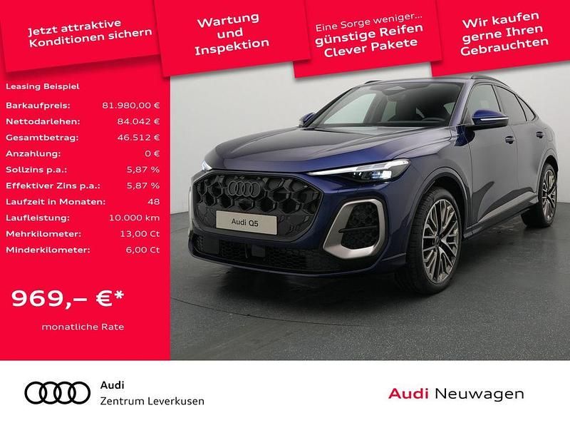 Navarrablau Neu 2025 Audi Q5 Sportback Edition .1 SUV | 81.980 € (Guter Preis) - Bild 1/4