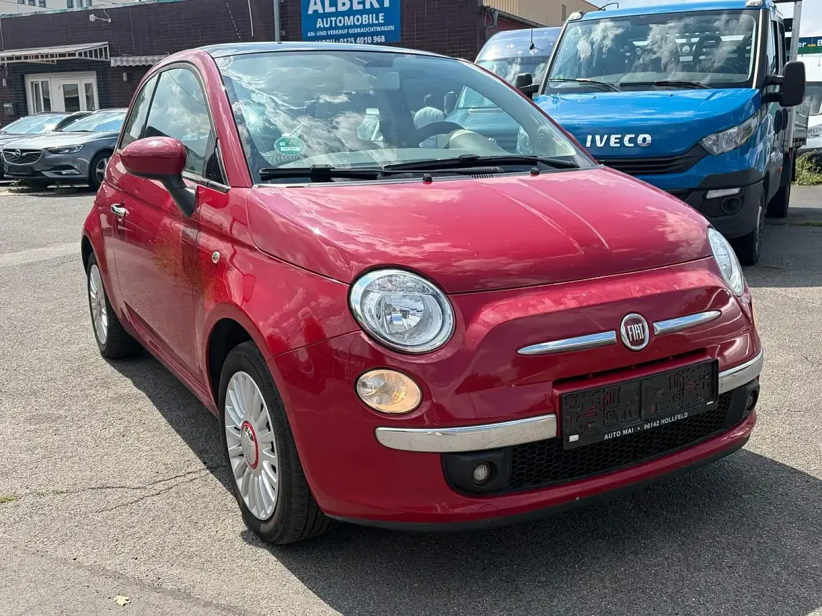 Gebraucht Fiat 500 Lounge 100 PS (73 kW) 2008 Rot Kleinwagen