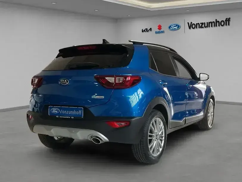 Gebraucht Kia Stonic Vision 120 PS (88 kW) 2021 (bsp) sporty blue/black m SUV