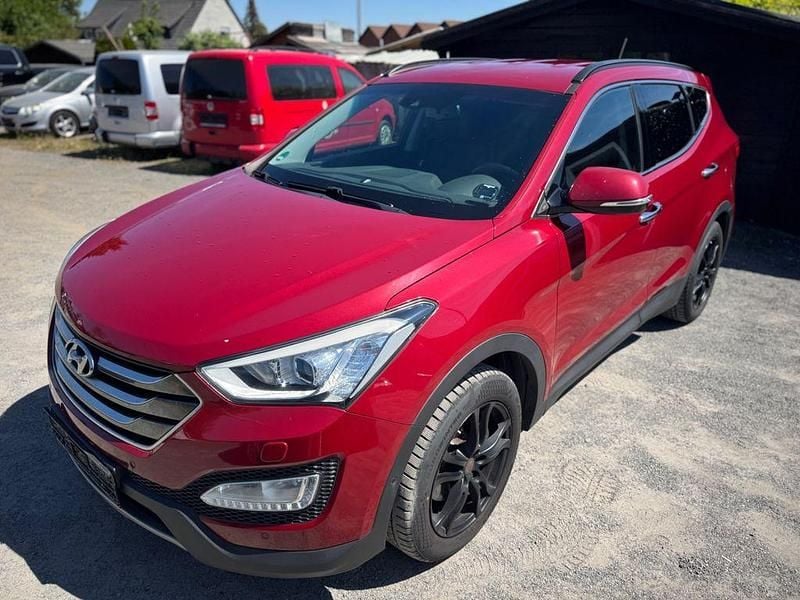 Rot Gebraucht 2016 Hyundai Santa Fe Premium SUV | 14.800 € (Guter Preis) - Bild 1/4
