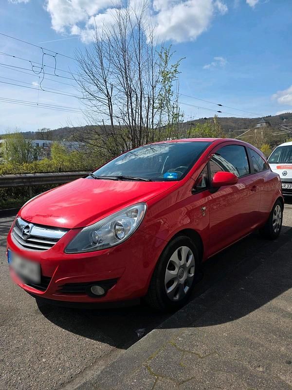 Gebraucht Opel Corsa 95 PS (69 kW) 2010 Rot Kleinwagen