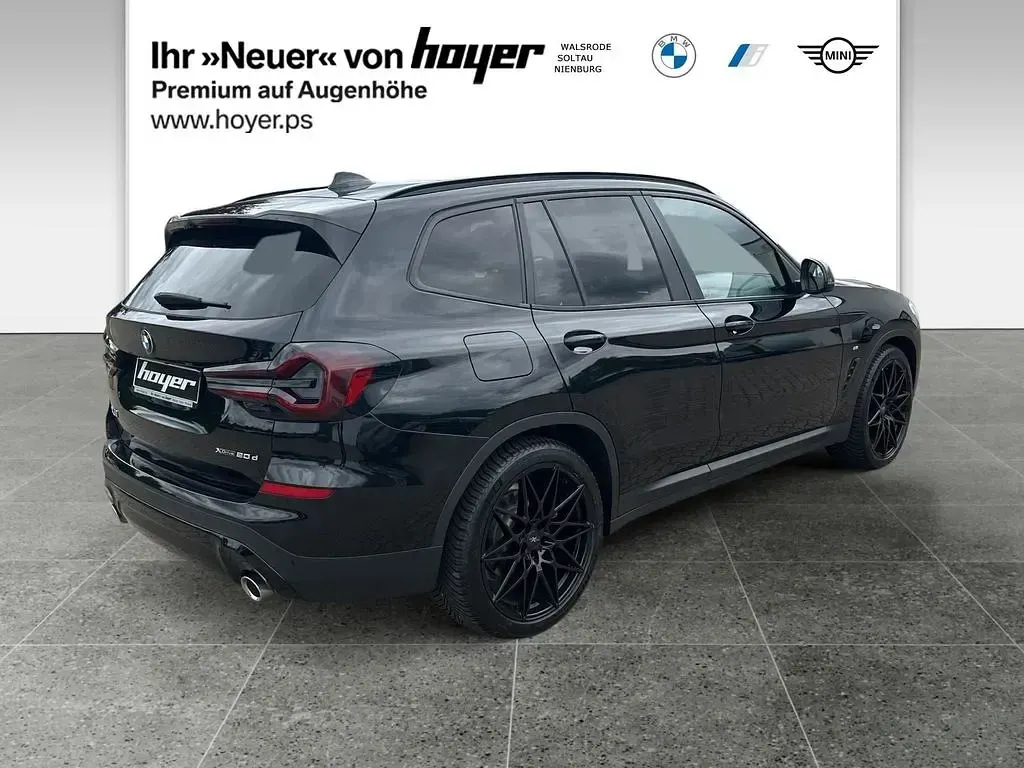 Gebraucht BMW X3 Efficient Dynamics 190 PS (139 kW) 2021 Saphirschwarz SUV