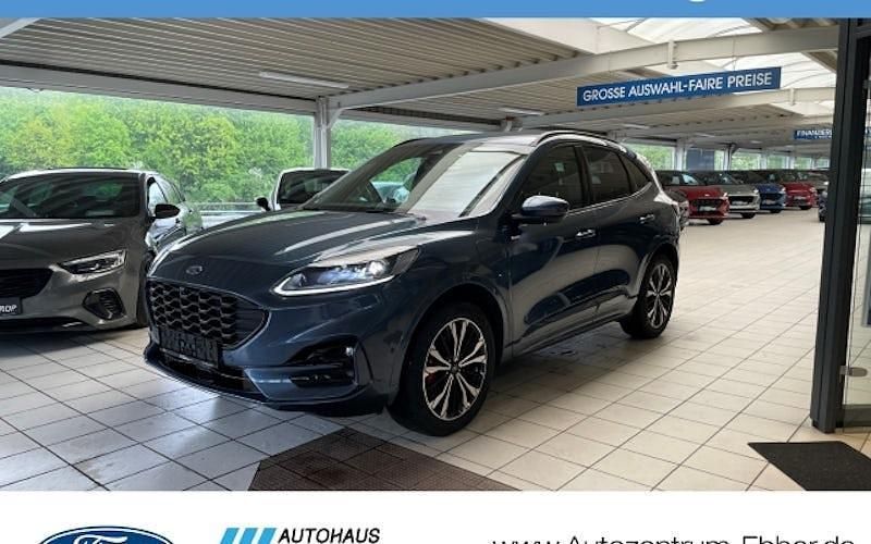 Blau Gebraucht 2022 Ford Kuga ST-Line X SUV | 29.976 € (Etwas zu teuer) - Bild 1/4