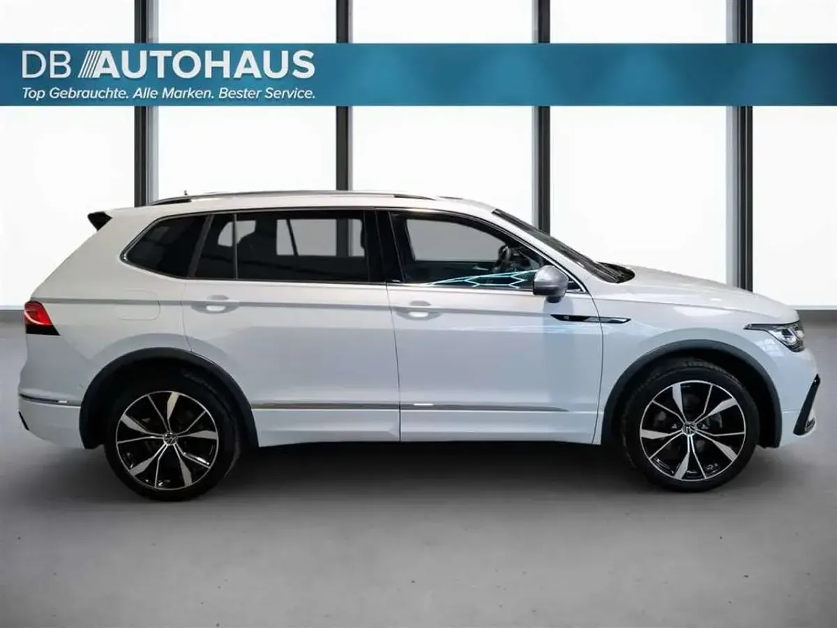 Gebraucht VW Tiguan Allspace R-line 200 PS (147 kW) 2024 Weiß SUV