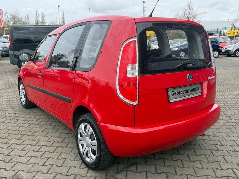 Gebraucht Skoda Roomster Plus Edition 86 PS (63 kW) 2010 Rot Van / Kleinbus