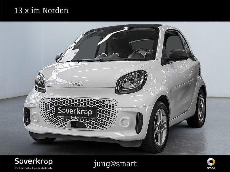 Weiß Gebraucht 2021 Smart ForTwo Electric Drive Kleinwagen | 9.580 € (Guter Preis) - Bild 1/2
