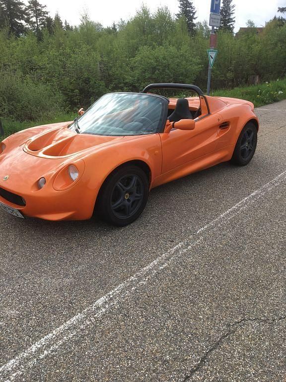 Gebraucht Lotus Elise 122 PS (89 kW) 1998 Orange Cabrio