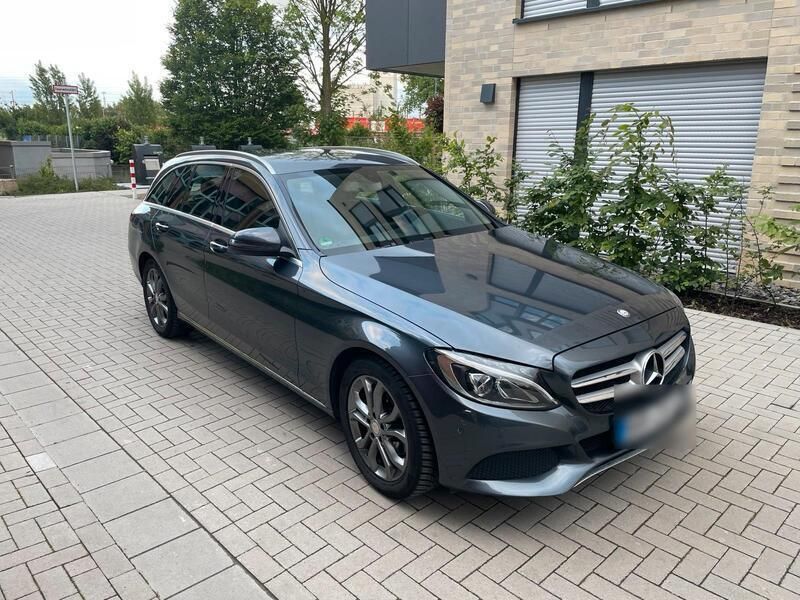 Grau Gebraucht 2015 Mercedes C200 Avantgarde Kombi | 11.600 € (Guter Preis) - Bild 1/4