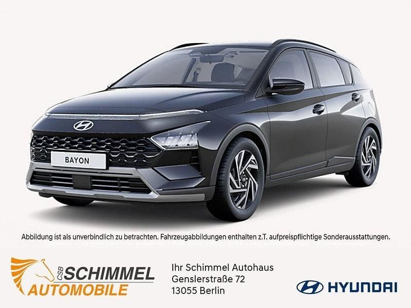 Schwarz Neu 2025 Hyundai Bayon Trend SUV | 25.425 € (Fairer Preis) - Bild 1/4