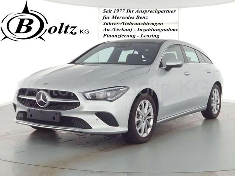 Silber metallic Gebraucht 2021 Mercedes CLA180 Shooting Brake Kombi | 29.899 € (Etwas zu teuer) - Bild 1/4