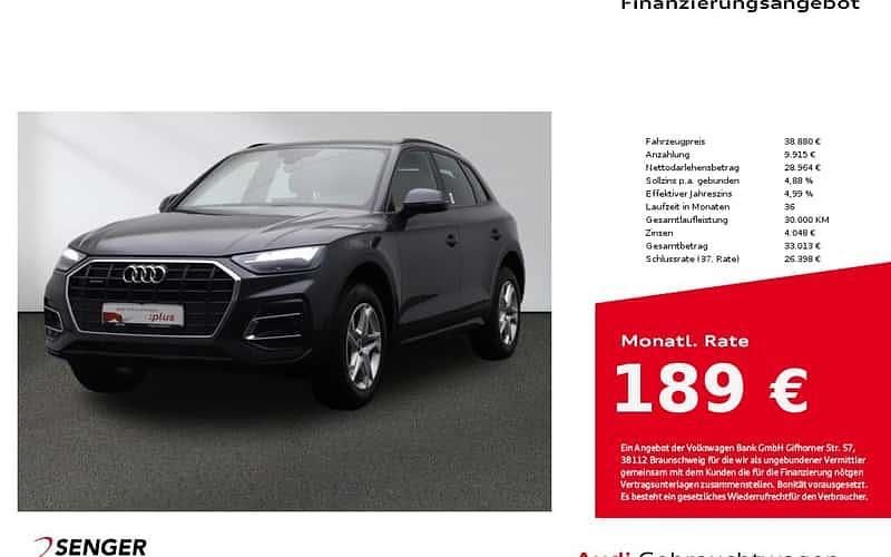 Manhattangrau metallic Gebraucht 2023 Audi Q5 Comfort SUV | 38.880 € (Superpreis) - Bild 1/4