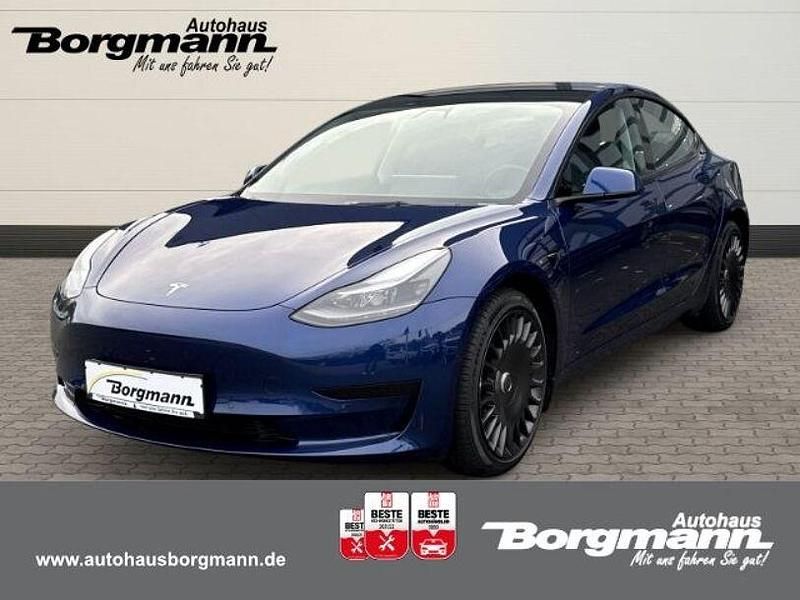 Blau Gebraucht 2021 Tesla Model 3 Limousine | 24.450 € (Guter Preis) - Bild 1/4