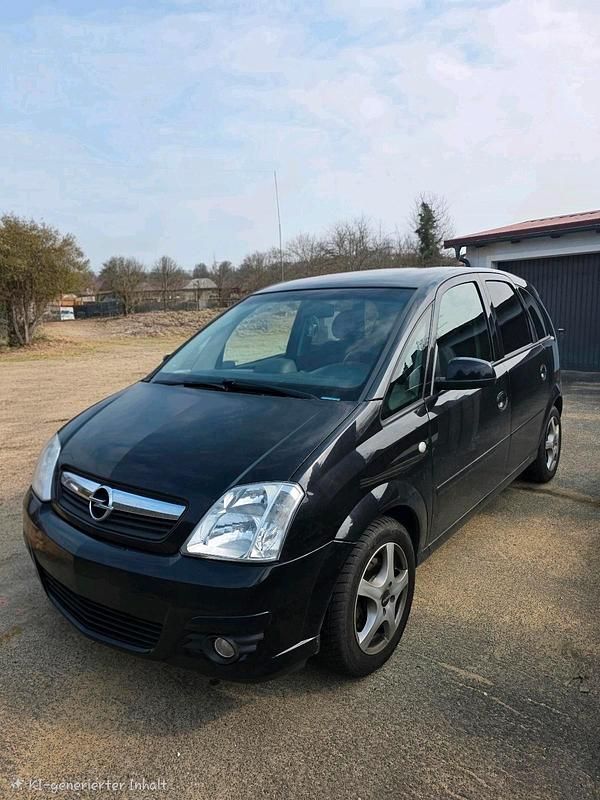 Second-hand Opel Meriva 105 CP (77 kW) 2006 Negru Monovolum