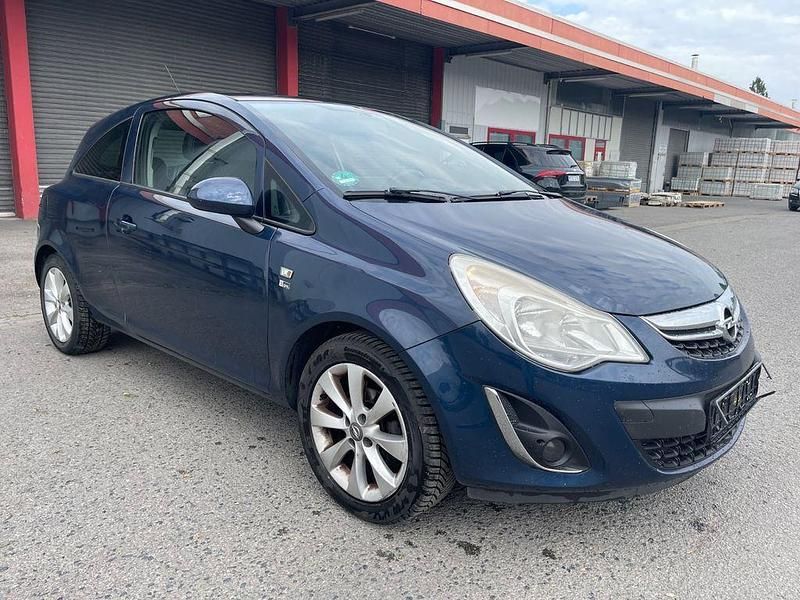 Blau Gebraucht 2012 Opel Corsa Kleinwagen | 3.199 € (Fairer Preis) - Bild 1/4