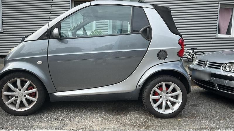 Grau Gebraucht 2004 Smart ForTwo Cabrio Cabrio | 1.400 € (Fairer Preis) - Bild 1/4