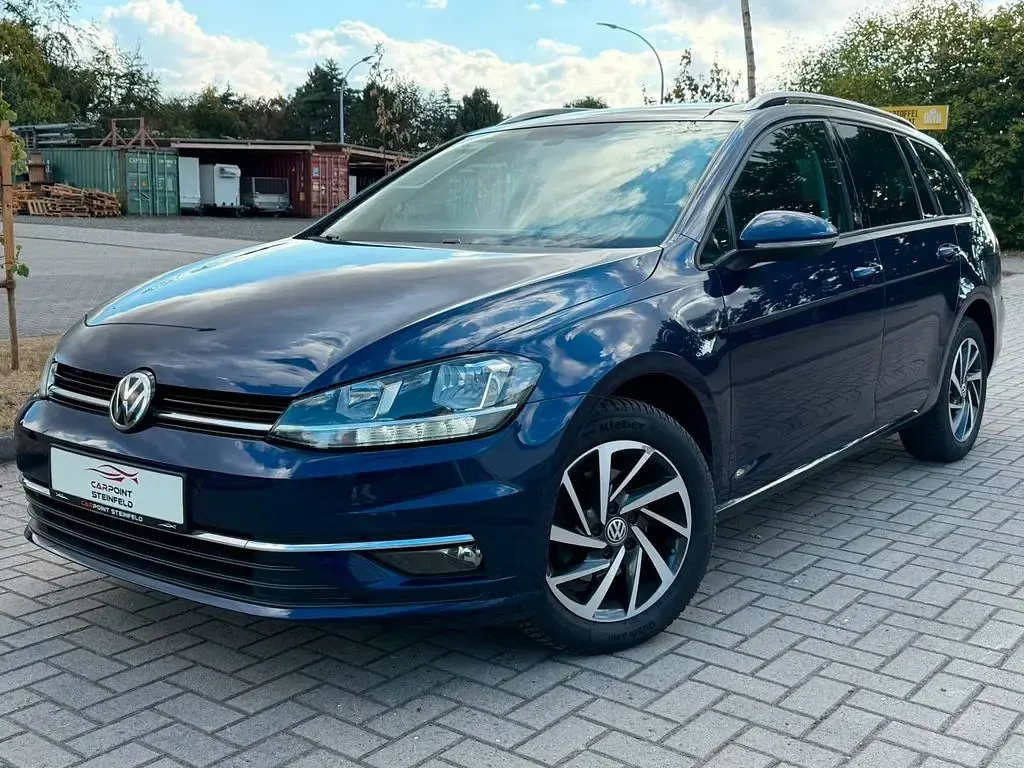 Gebraucht VW Golf VII 110 PS (80 kW) 2017 Blau Kombi
