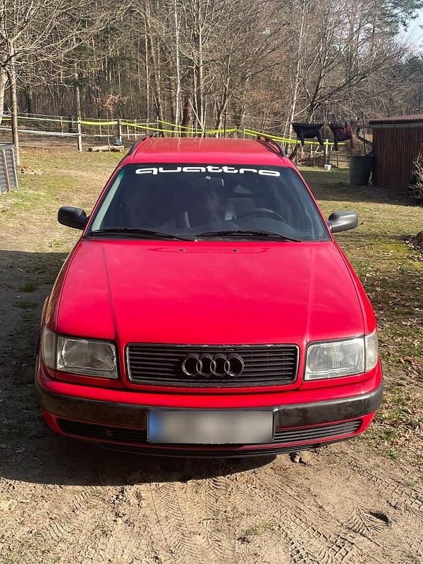 Gebraucht Audi 100 150 PS (110 kW) 1993 Rot Kombi