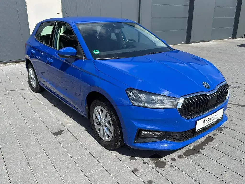 Gebraucht Skoda Fabia Style 80 PS (58 kW) 2022 Blau Kleinwagen